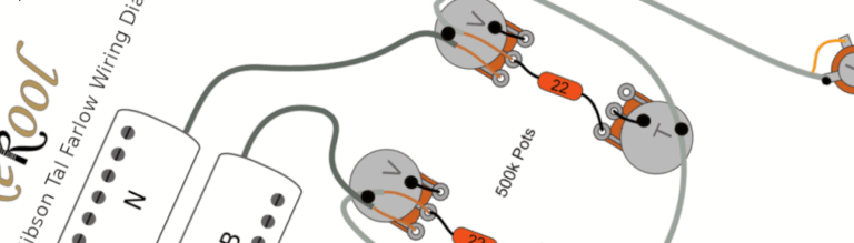 Gibson Tal Farlow Wiring Diagram & Fitting Instructions