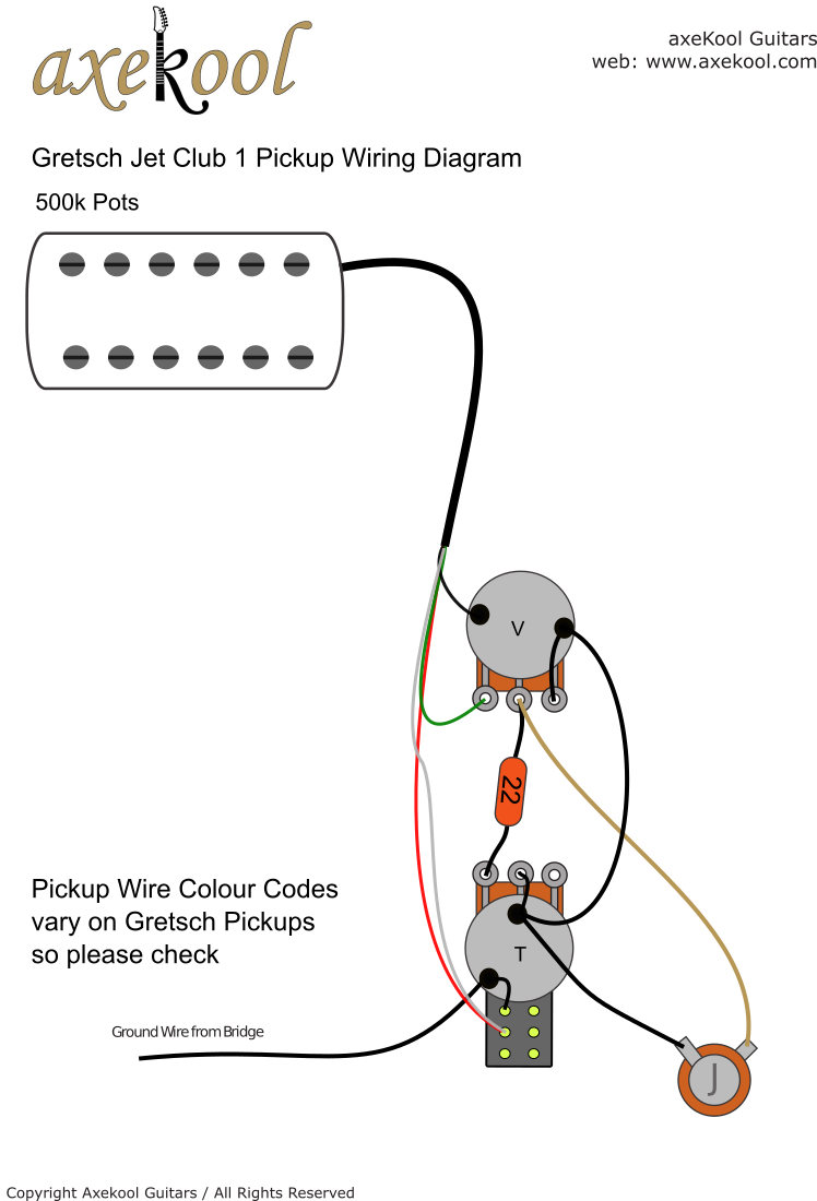 Gretsch Jet Club 1 Pickup Wiring Diagram Gretsch Jet Club 1 Pickup Wiring Diagram