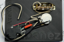 Ibanez HSS with Coil Split Wiring Harness