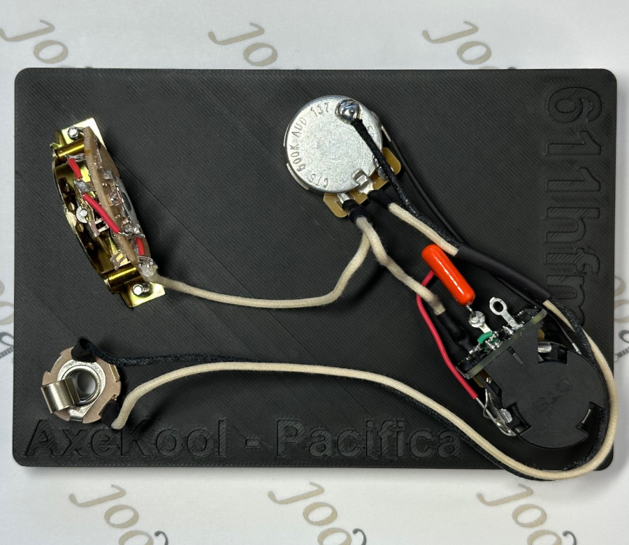 Yamaha Pacifica PAC611hfm Wiring Harness with Coil Split Yamaha Pacifica PAC611hfm Wiring Harness with Coil Split