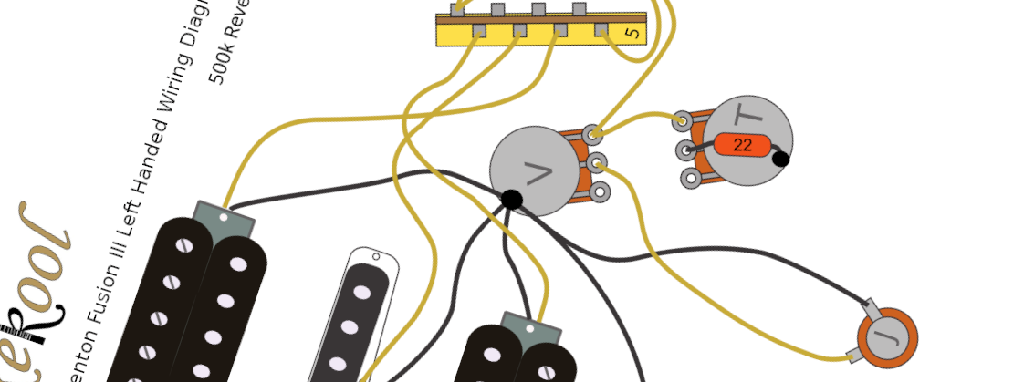 Harley Benton Fusion III Left Handed Wiring Diagram & Fitting Instructions Harley Benton Fusion III Left Handed Wiring Diagram & Fitting Instructions