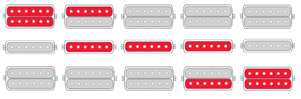 Harley Benton Fusion III Left Handed Wiring Harness with Coil Split Harley Benton Fusion III Left Handed Wiring Harness with Coil Split
