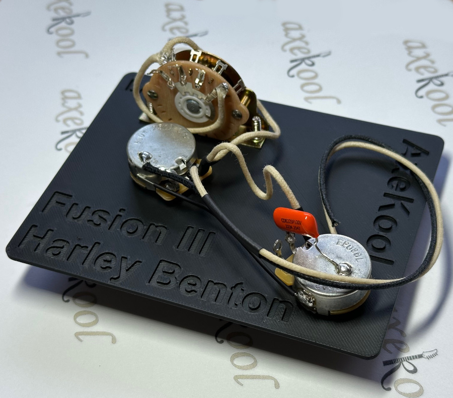 Harley Benton Fusion III Left Handed Wiring Harness