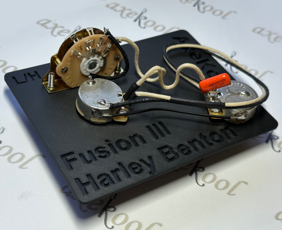Harley Benton Fusion III Left Handed Wiring Harness with Coil Split Harley Benton Fusion III Left Handed Wiring Harness with Coil Split