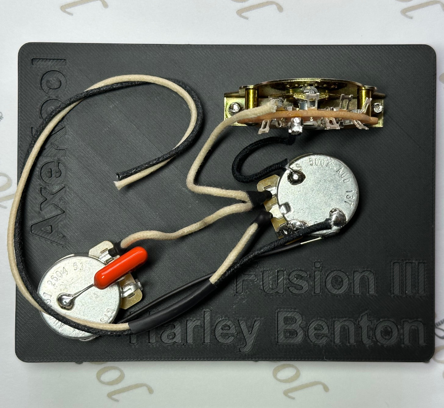 Harley Benton Fusion III Wiring Harness with Coil Split Harley Benton Fusion III Wiring Harness with Coil Split