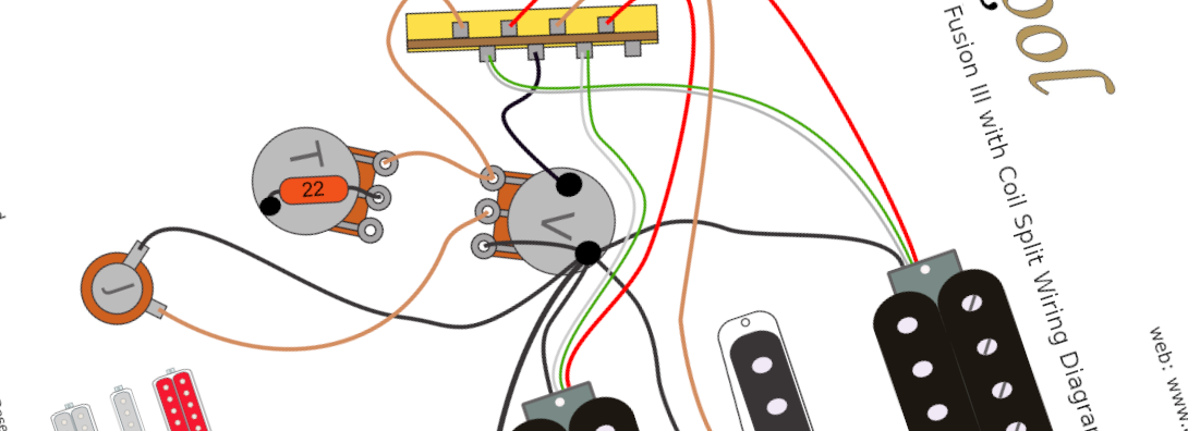 Harley Benton Fusion III with Coil Split Wiring Diagram & Fitting Instructions Harley Benton Fusion III with Coil Split Wiring Diagram & Fitting Instructions