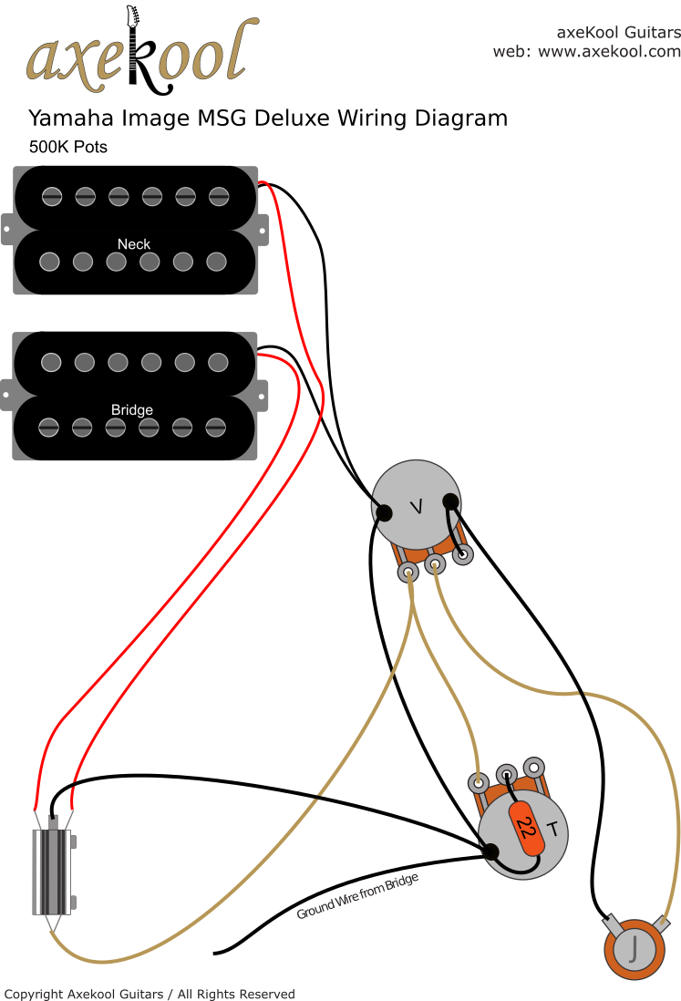 Yamaha Image MSG Deluxe Wiring Diagram