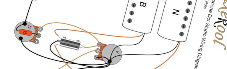 Epiphone Dot Studio Wiring Diagram & Fitting Instructions