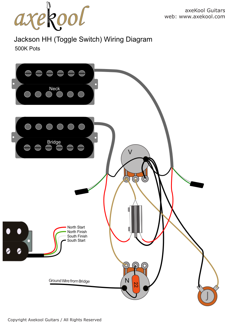 Jackson HH (Toggle Switch) Wiring Diagram