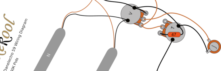 Danelectro 59 Wiring Diagram & Fitting Instructions