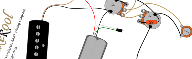Danelectro 59X12 Wiring Diagram & Fitting Instructions