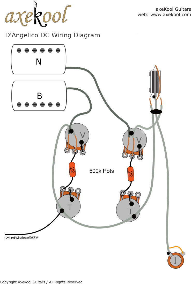 D'Angelico DC Wiring Diagram D'Angelico DC Wiring Diagram