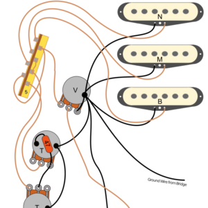 PRS John Mayer Silver Sky Wiring Diagram
