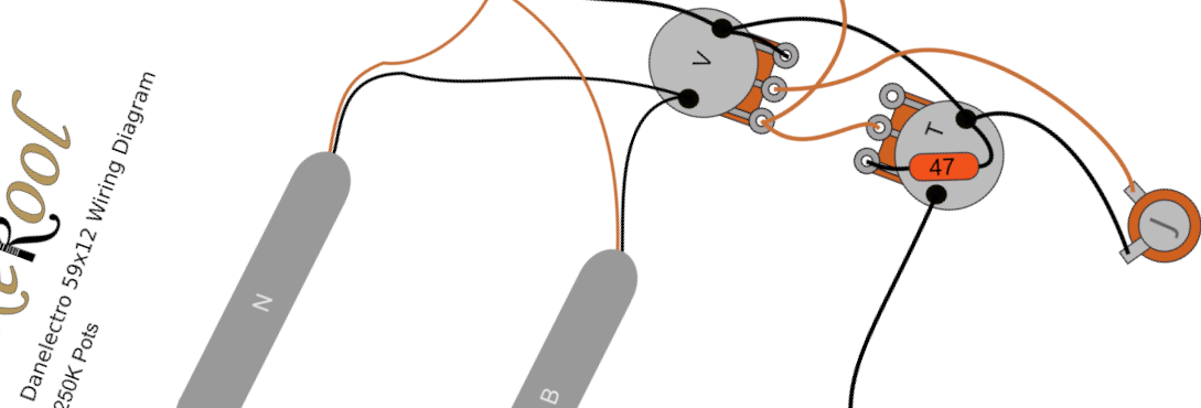 Support / Danelectro 59X12 Wiring Diagram & Fitting Instructions Support / Danelectro 59X12 Wiring Diagram & Fitting Instructions