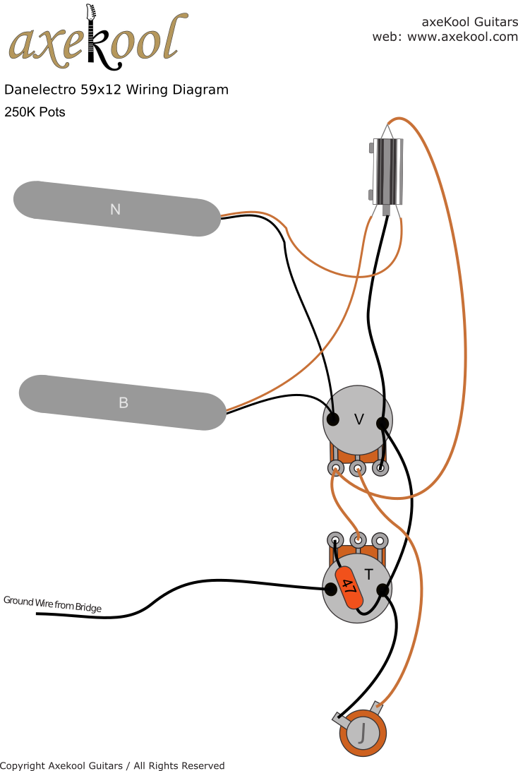 Danelectro 59X12 Wiring Diagram Danelectro 59X12 Wiring Diagram